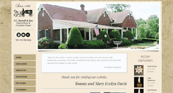 Desktop Screenshot of harwellfuneralhome.com