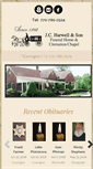 Mobile Screenshot of harwellfuneralhome.com